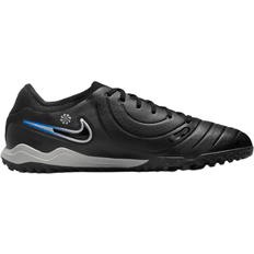 Nike 9.5 - Turf (TF) Football Shoes Nike Tiempo Legend 10 Pro M - Black/Hyper Royal/Chrome