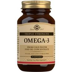 Glutenfree Fatty Acids Solgar Triple Strength Omega-3 950mg 50 pcs