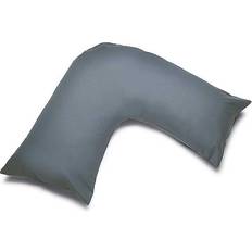 Pillow Cases Belledorm 200 Thread Count V Shape Pillow Case Grey (76x)