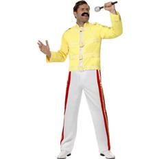 Decades Fancy Dresses Smiffys Queen Freddie Mercury Costume