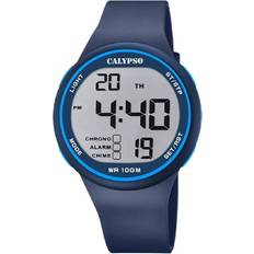 Calypso plastic k5795/3 digital sport wrist blue uk5795/3