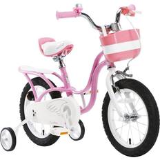 Training Wheels Kids' Bikes RoyalBaby Swan children - Pink Kids Bike