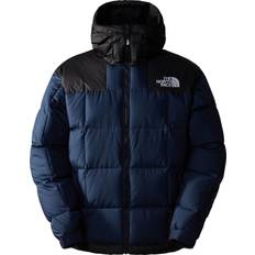 The North Face Blue - Men - Winter Jackets The North Face Men's Lhotse Hooded Down Jacket - Summit Navy/TNF Black