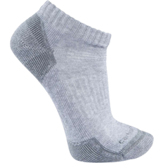 Carhartt Midweight Cotton Blend Low Cut Socks 3-pack - Grey