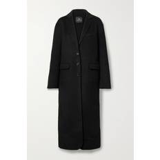 Cashmere Coats Anine Bing Black Quinn Coat Black