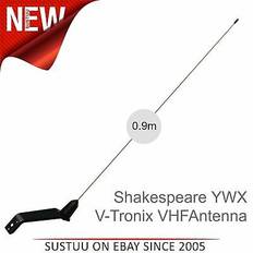Shakespeare YWX V-TRONIX Stainless Steel Whipflex 0.9m Antenna with PL-259