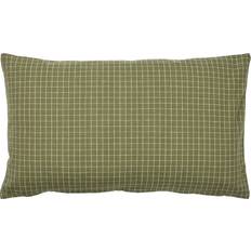 Broste Copenhagen Bodil Cushion Cover Green (50x30cm)