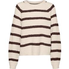 Vero Moda Asta Knitted Pullover - Grey/Birch