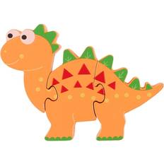 Orange Tree Toys Stegosaurus Wooden Puzzle