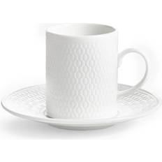 Espresso Cups Wedgwood White Gio Fine Bone Espresso Cup