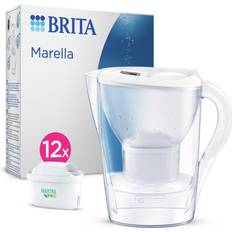Brita maxtra+ water filter cartridges Brita Marella Maxtra Pro Pitcher 12pcs 2.4L