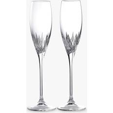 Wedgwood Glasses Wedgwood Vera for Duchesse Crystal Cut Champagne Glass 2pcs
