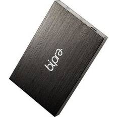 Bipra 1tb 2.5 inch usb 2.0 fat32 portable slim external hard drive black