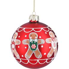 Gisela Graham Matte Gingerbread Christmas Tree Ornament