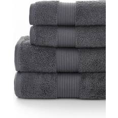 Black Towels Deyongs Bliss Pima Bath Towel Black (127x70cm)