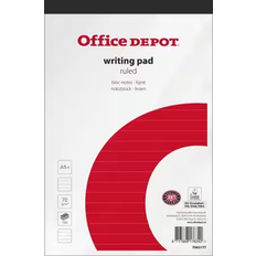 Office Depot Notepads Office Depot Notepad DIN A5+ Lined Perforated 200 Pages 5-pack