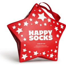 Happy Socks Women Underwear Happy Socks gift box stars 1-pack xstg01-4300 red white
