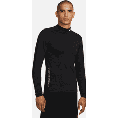 Nike Sportswear Garment Base Layer Tops Nike Pro Warm Men's Long-Sleeve Mock-Neck Training Top Black