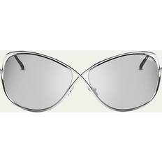 Tom Ford Nicoletta Titanium Butterfly PLATED SHINY
