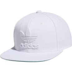 Adidas Men Headgear adidas Trefoil Snapback Hat White