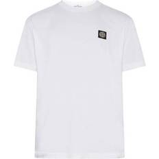Stone Island Men T-shirts & Tank Tops Stone Island Patch T-shirt - White