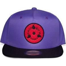 Men - Purple Caps Difuzed Naruto shippuden sasuke symbol patch snapback baseball cap