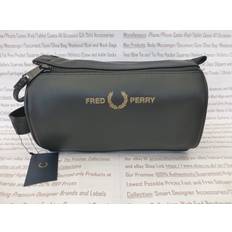 Fred Perry Toiletry Bags & Cosmetic Bags Fred Perry Barbour Wham Tartan Washbag Seaweed