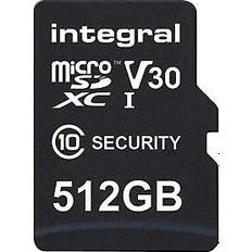512 GB Memory Cards Integral microSDXC Class 10 UHS-I U3 V30 100/60MB/s 512GB