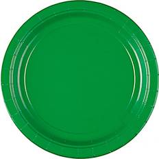 St. Patrick's Day Plates, Cups & Cutlery Pappteller grün 8 St. für St. Patricks Day