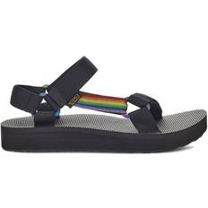 Teva 47 ½ Shoes Teva Mid Universal Pride Men's Sandals, Black/Rainbow