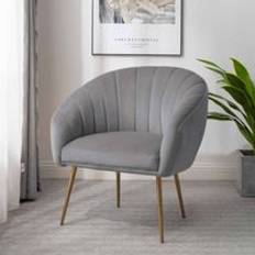 Grey Lounge Chairs Artemis Helena Accent Lounge Chair