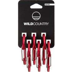 Wild Country Carabiners Wild Country Astro Snapgate carabiner 6-Pack, red