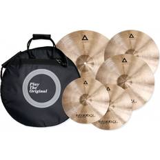 Istanbul Agop Xist Traditional Cymbal Set Plus 18in Crash and Case