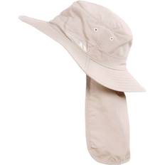 Trespass Hats Trespass Schnelltrocknender Hut mit Ausfaltbarem Nackenschutz Bearing, Pebbles, S/M, UAHSHAE10001_PEBS/M