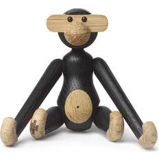 Kay Bojesen Monkey Mini Dark stained Oak Figurine 9.5cm