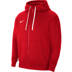 Nike Sportswear Garment Jumpers Nike Park Fleece Full Zip Sweat - University Red/White
