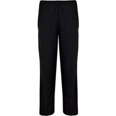 S Night Garments Kids girls boys pyjamas designer plain black contrast sleeves nightwear pjs 2-13