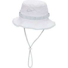 Men - White Headgear Nike Dri-FIT Apex Bucket Hat - White/Pure Platinum