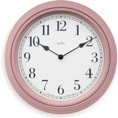 Pink Wall Clocks Acctim Devonshire Traditional Wall Clock