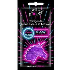 Selfie Project Gesichtspflege Gesichtsmasken #Glow In Violet Reinigende Neon Peel-Off Maske