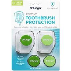 Dr. Tung's snap-on toothbrush protection, fresh lime, 1,600