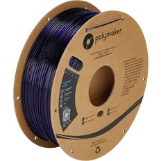Polymaker PETG Filament 1.75mm, 1kg Strong PETG Translucent Blue Filament Cardboard Spool PETG 1.75mm Translucent Blue 3D Printer Filament, Print with Most 3D Printers Using 3D Filaments