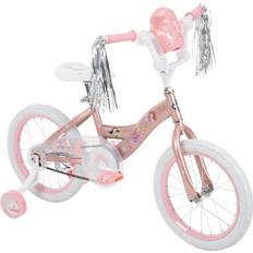 Training Wheels Kids' Bikes Huffy Girls' 16 in Princess Celebration Pink Kids Bike