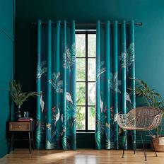Turquoise Curtains & Accessories Sara Miller Heron