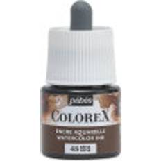 Black Water Colours Pebeo Colorex Watercolour Ink 45ml Sepia