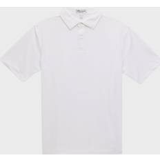 Peter Millar Boy's Solid Youth Performance Polo Shirt, XS-XL WHITE