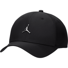 Black - Women Caps Jordan Rise Cap Adjustable Hat - Black/Gunmetal