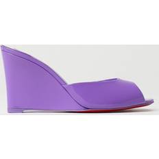 Purple - Women Heels & Pumps Christian Louboutin Wedge Shoes Woman colour Lilac Lilac 38Â½