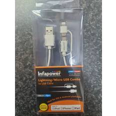 Infapower P026 Lightning/Micro USB Combo Sync