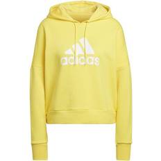 Adidas Women - Yellow Jumpers adidas Damen Kapuzensweat W FI BOS HOODIE Gelb